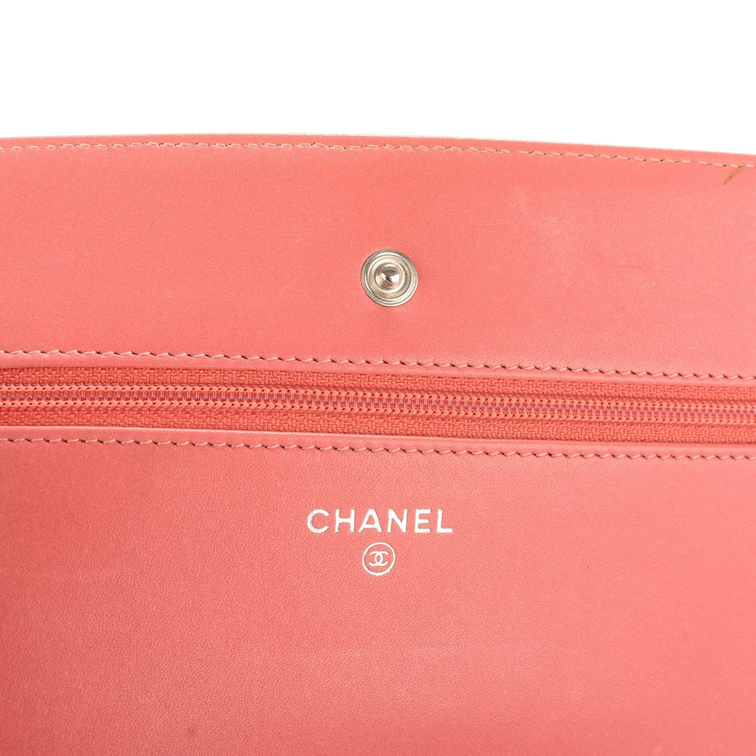 Chanel Lambskin Lucky Charms Symbols Wallet on Chain WOC Pink 6 of 8