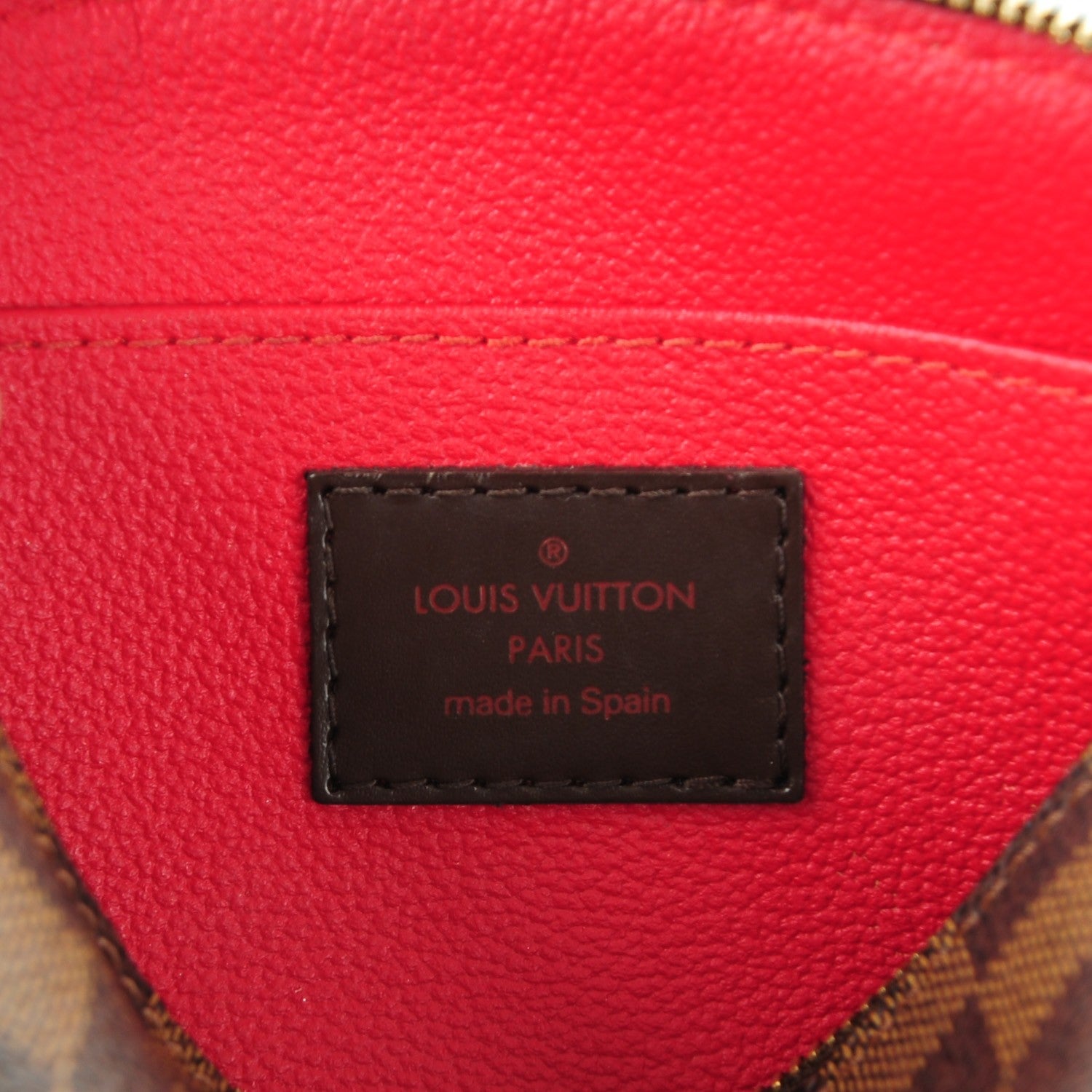 Louis Vuitton Damier Ebene Cosmetic Pouch 6 of 7