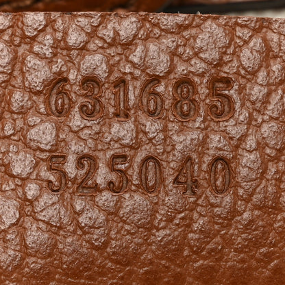Gucci New Denim GG Monogram Medium Ophidia Shopping Tote Blue Tea Cuir 7 of 16
