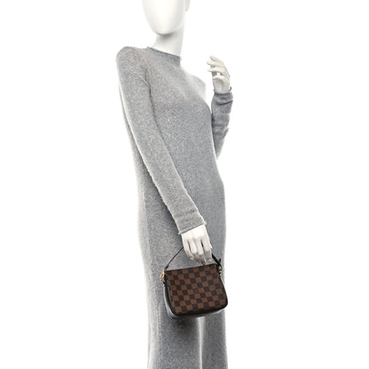 Louis Vuitton Damier Ebene Trousse Make Up Bag Pochette 4 of 9