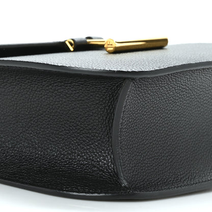 Tom Ford Calfskin Small T Clasp Tara Crossbody Bag Black 7 of 9