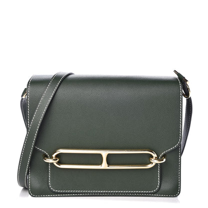 Hermes Evercolor Sac Roulis 23 Vert Anglais 1 of 8