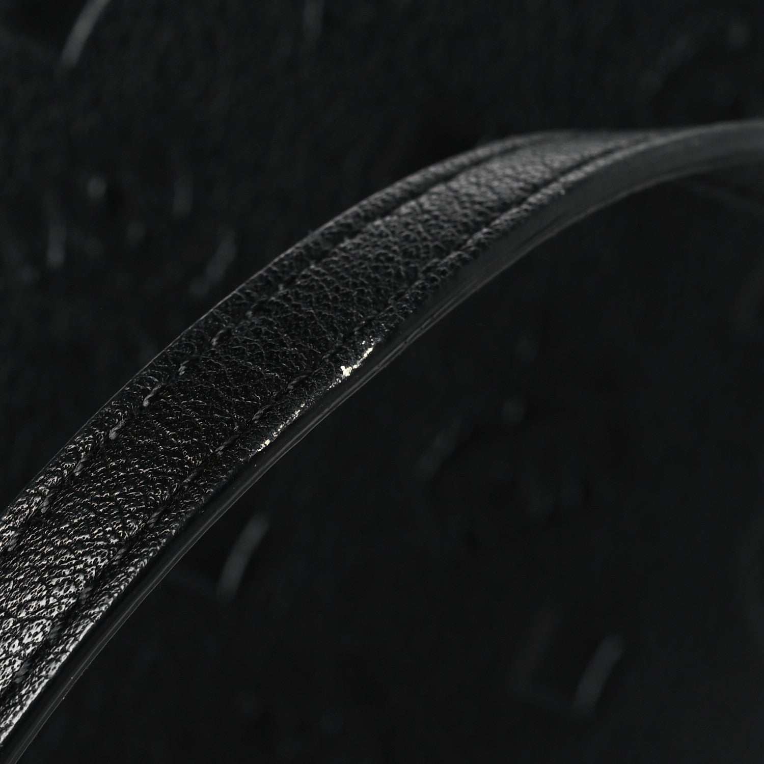 MCM Calfskin Ottomar Monogram Crossbody Zip Messenger Pouch Black 11 of 11