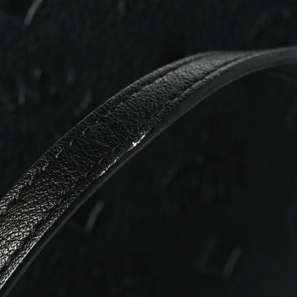 MCM Calfskin Ottomar Monogram Crossbody Zip Messenger Pouch Black 11 of 11