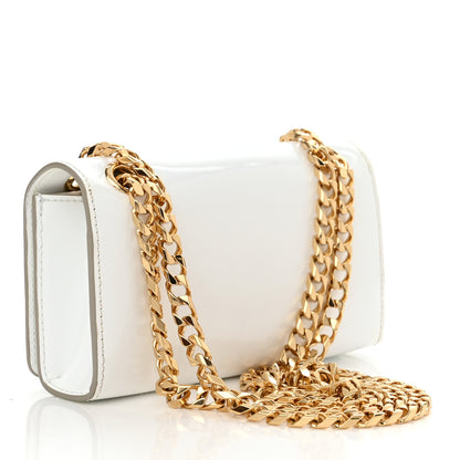 Dolce & Gabbana Patent DG Girls Phone Shoulder Bag Blanco 4 of 11