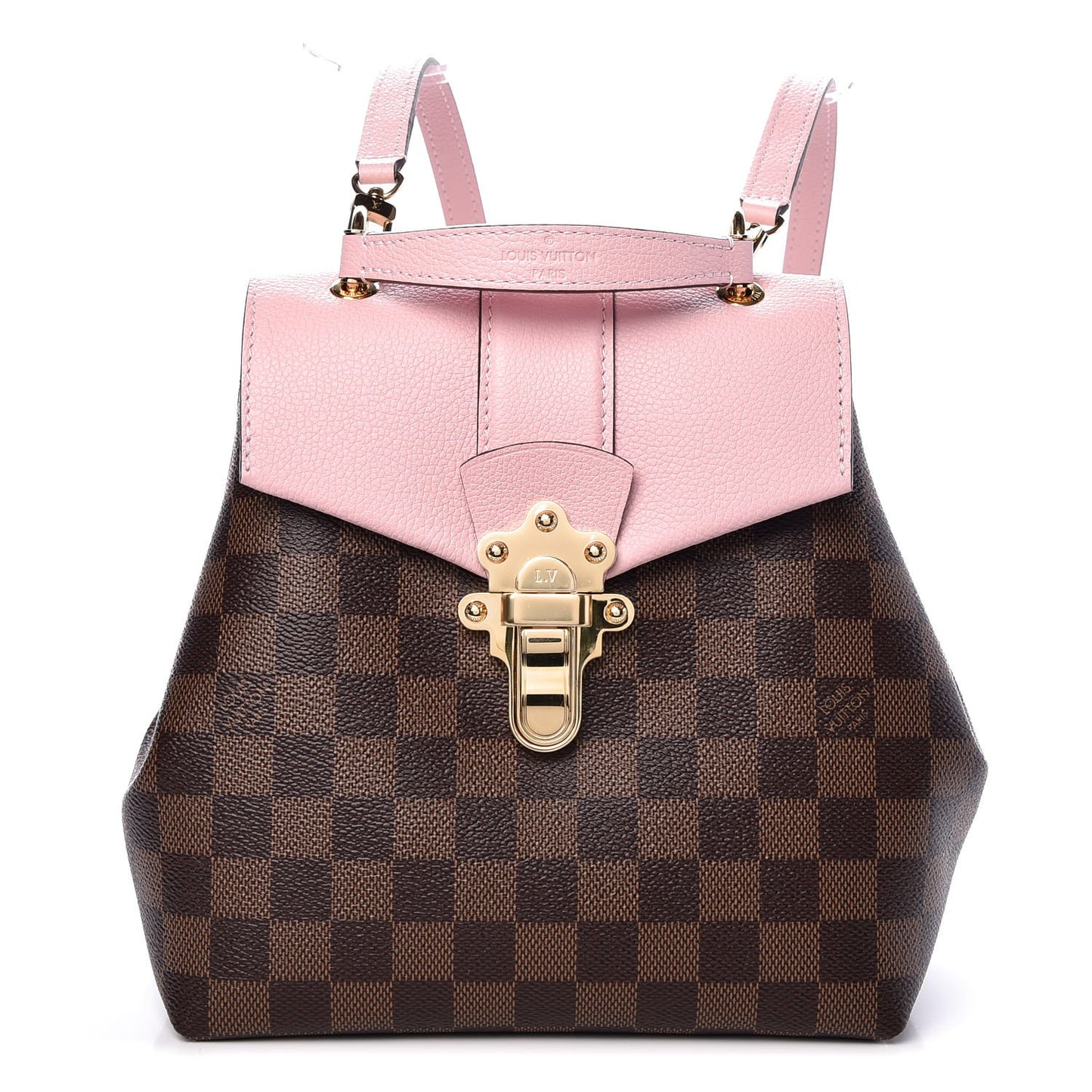 Damier Ebene Clapton Backpack Magnolia