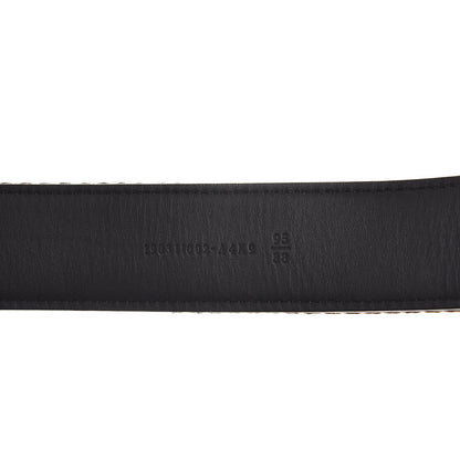 Fendi Ribbon Vitello Century FF 1974 Belt 95 38 Fango Moro 7 of 7