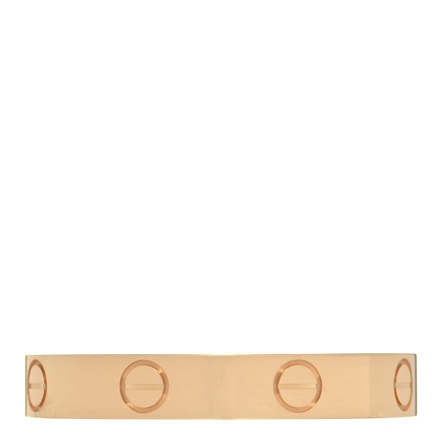 18K Yellow Gold 3.5mm LOVE Wedding Band Ring 62 10