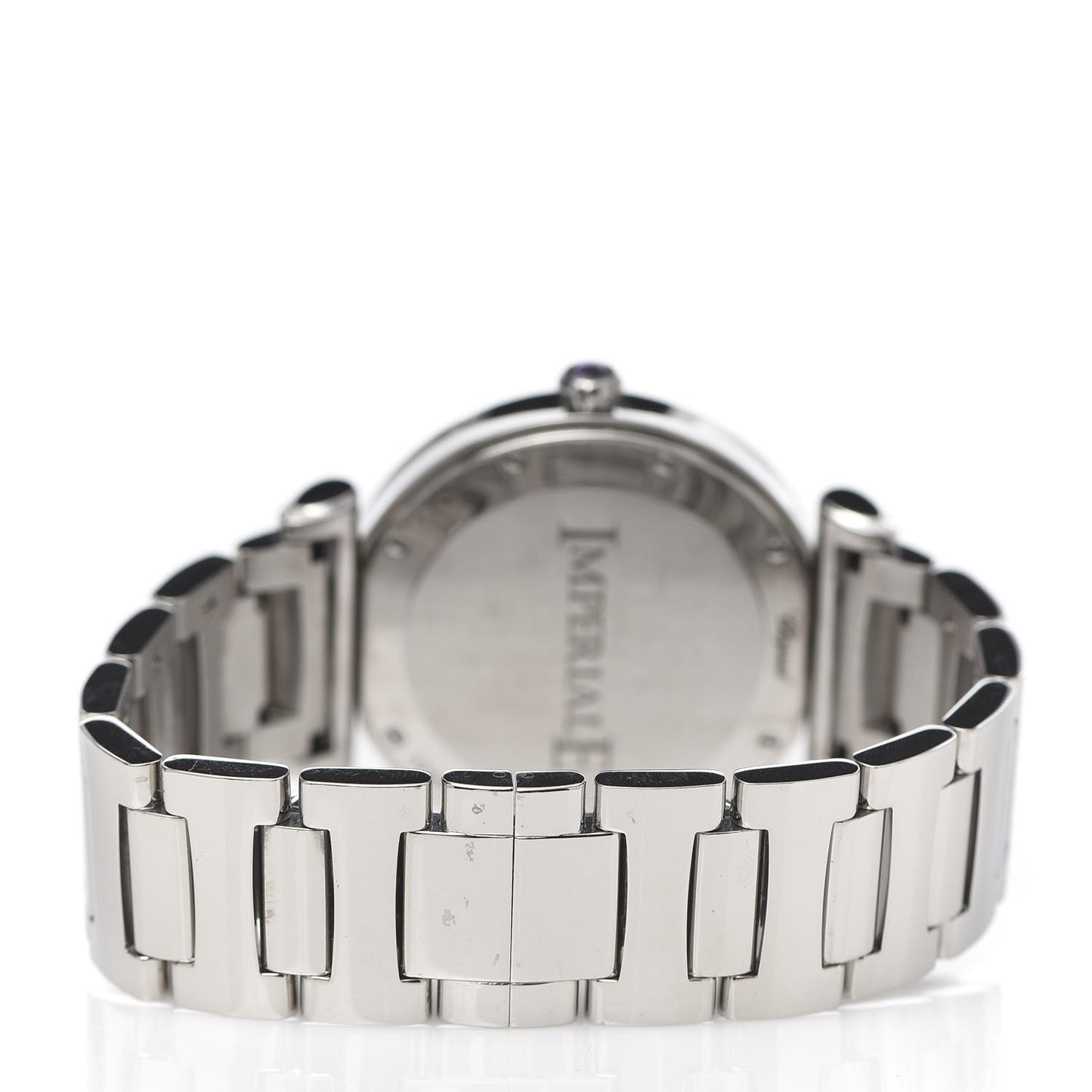 Stainless Steel Diamond Bezel Mother of Pearl 36mm Imperiale Quartz Watch