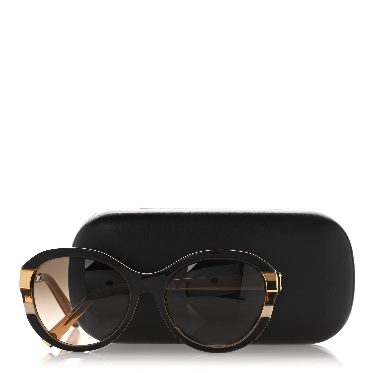 Louis Vuitton Petit Soupcon Cat Eye Sunglasses Z0487E Brown 8 of 8