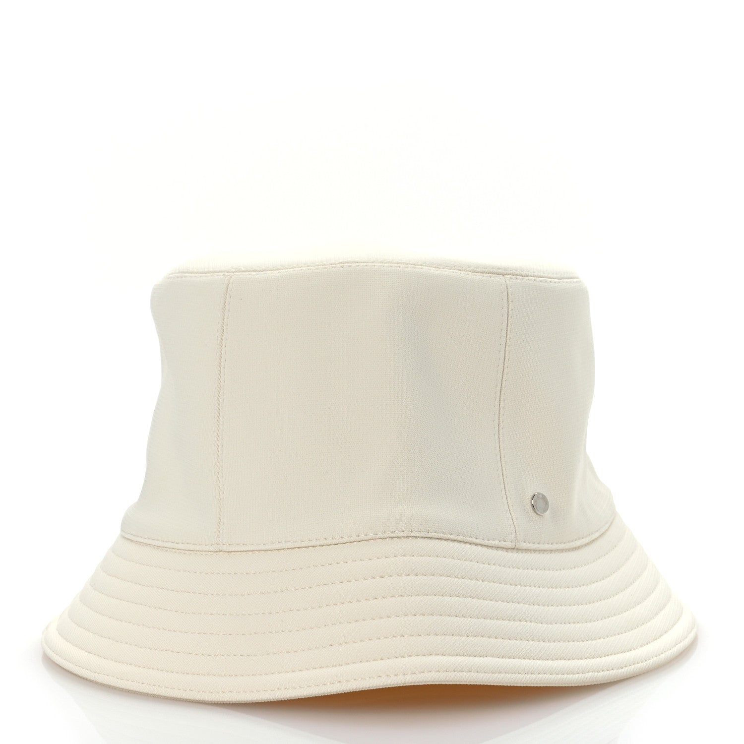 Hermes Fabric Calvi Bucket Hat 57 White 5 of 9