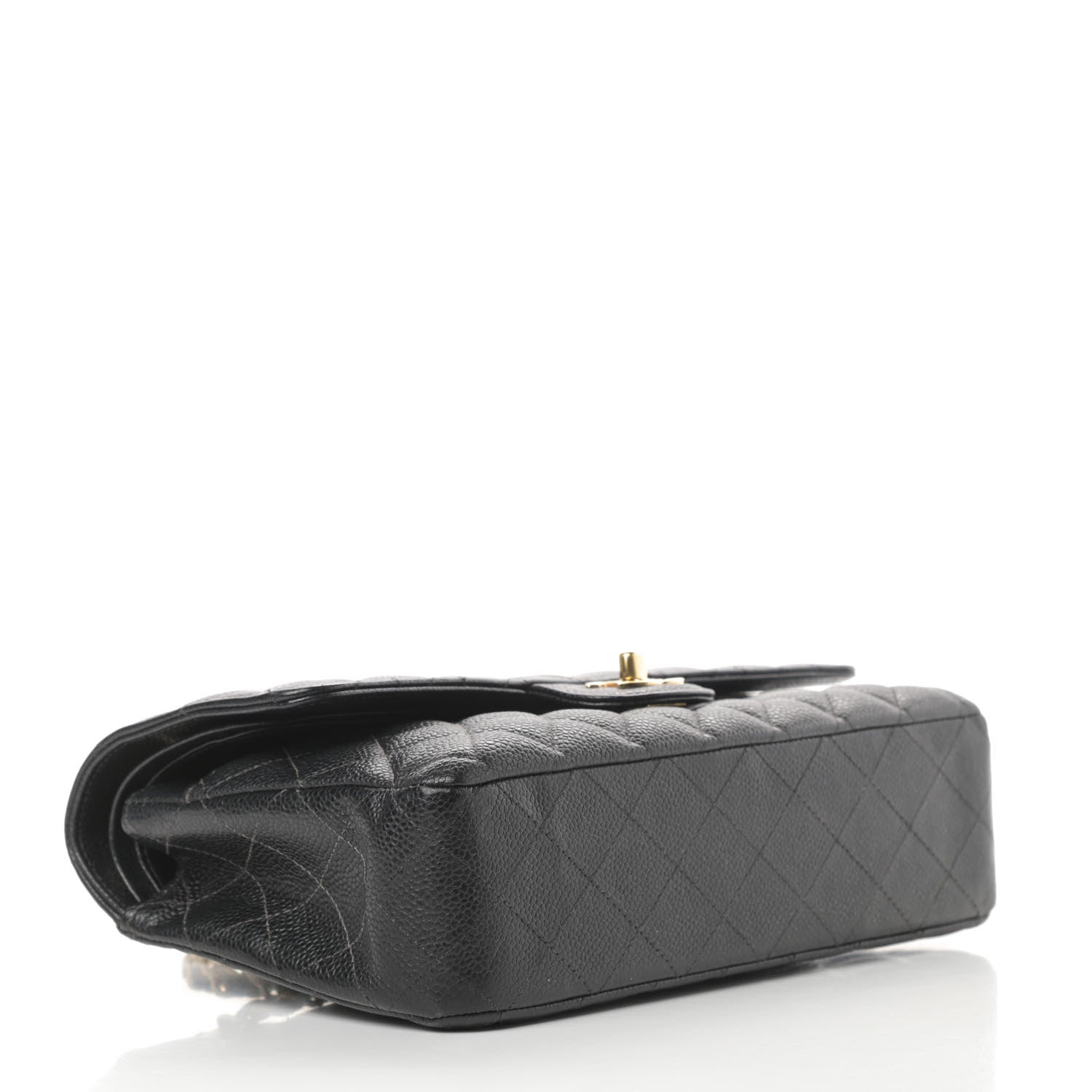 Chanel Caviar Quilted Medium Double Flap Black 4 of 18