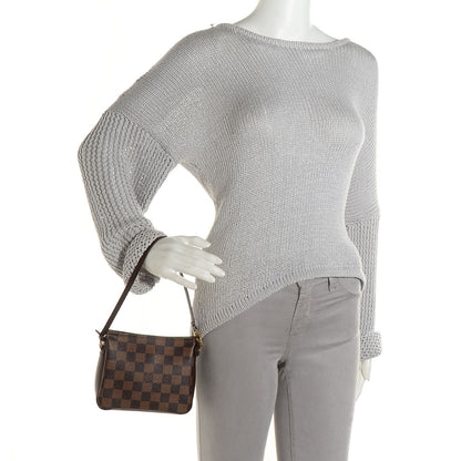 Louis Vuitton Damier Ebene Trousse Make Up Bag Pochette 2 of 7