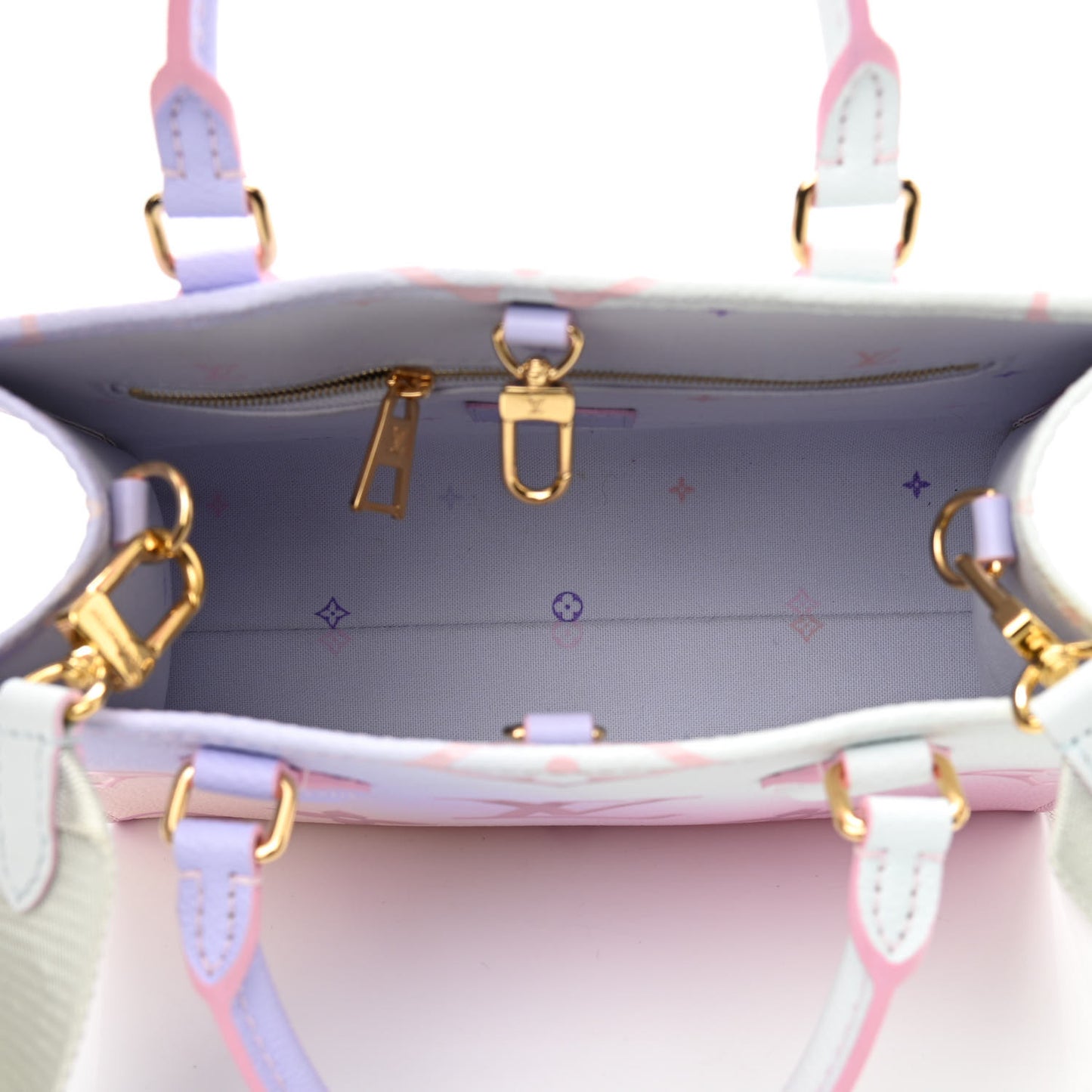 Monogram Giant Spring In The City Onthego PM Sunrise Pastel