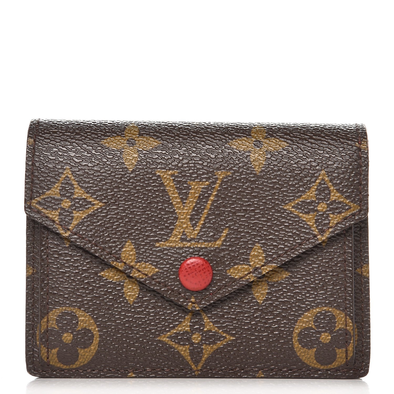 Louis Vuitton Monogram Compact Marie Wallet Rouge 1 of 7