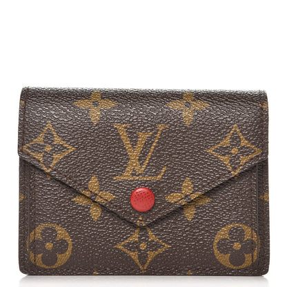 Louis Vuitton Monogram Compact Marie Wallet Rouge 1 of 7