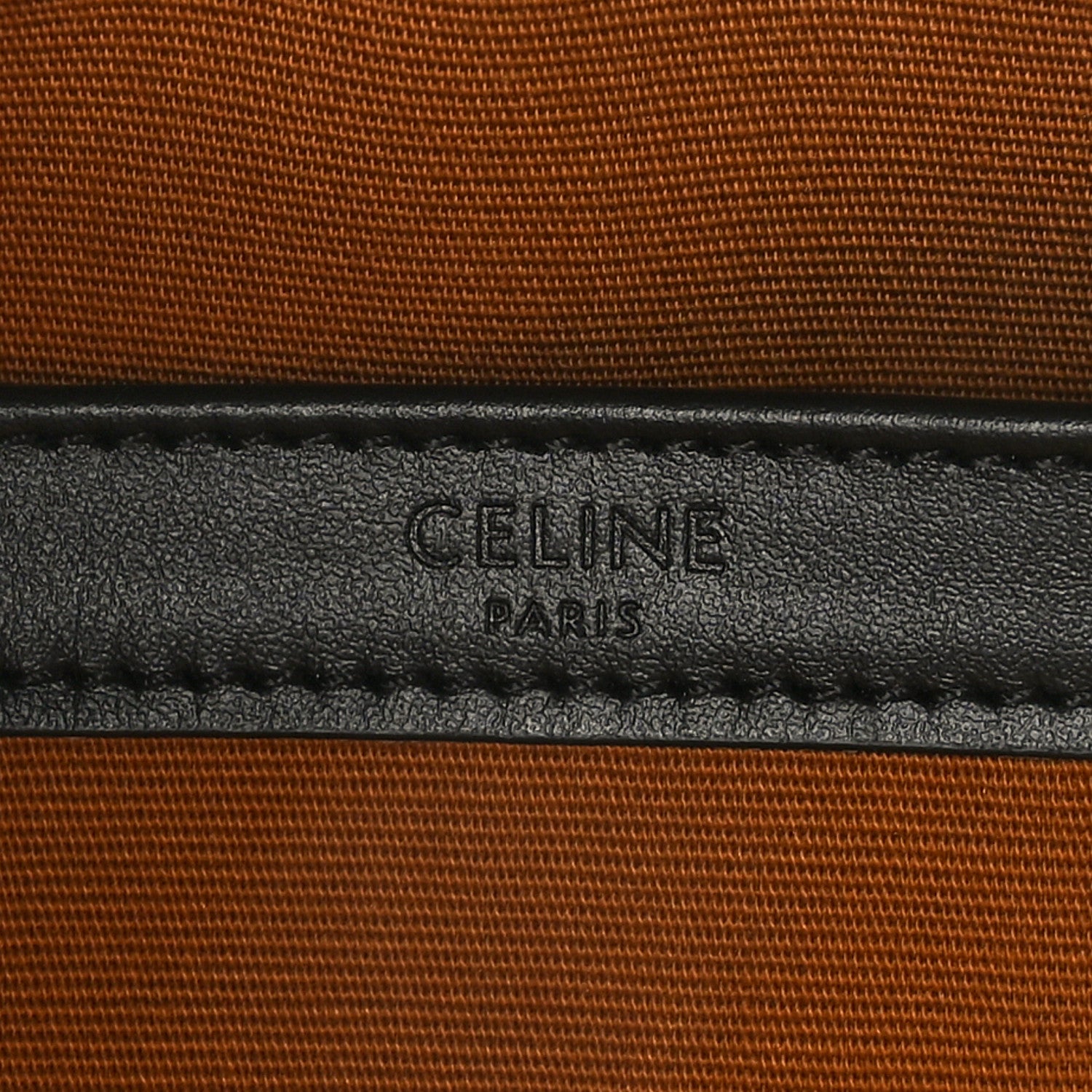 Celine Triomphe Canvas Medium Messenger Bag Black 6 of 8
