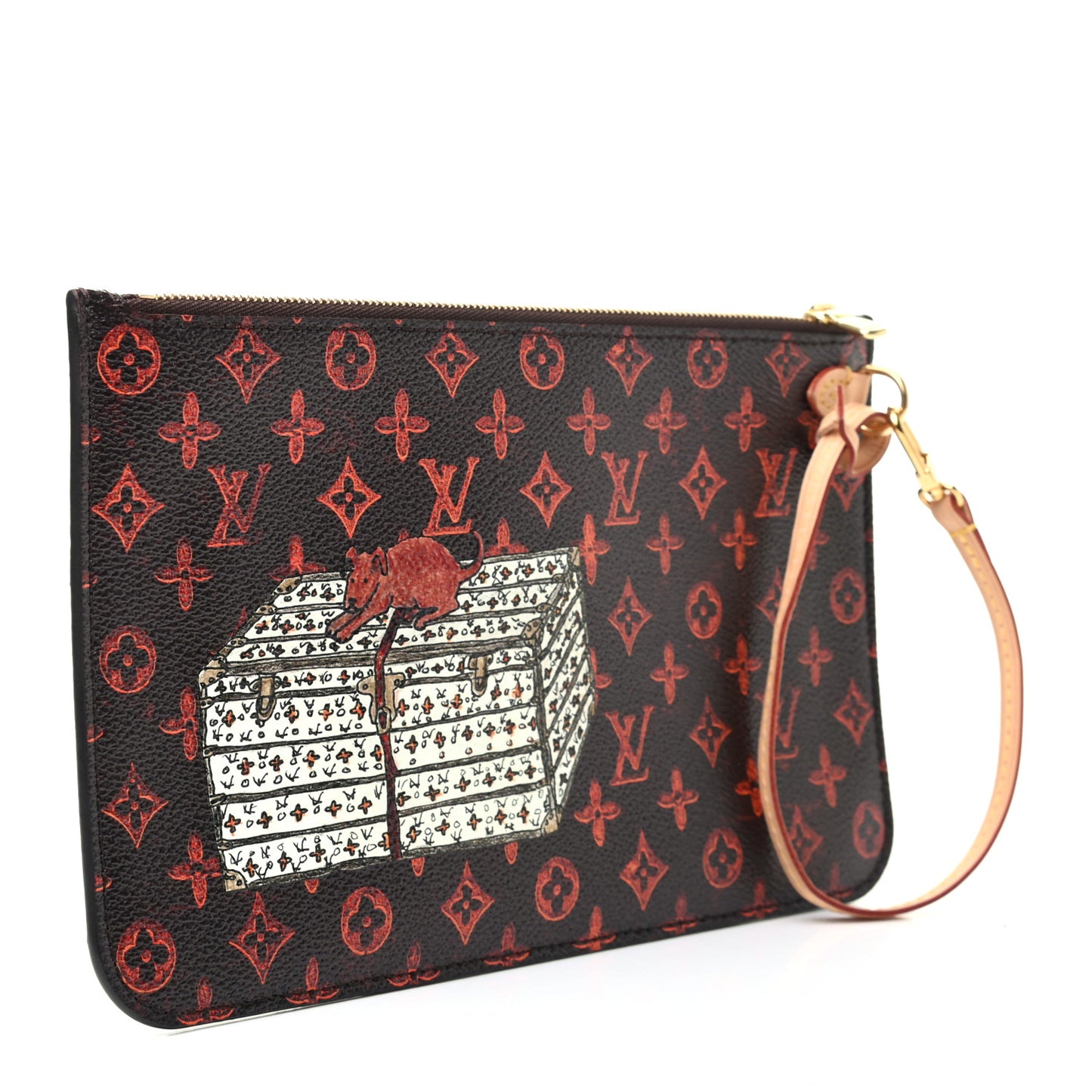 Catogram Neverfull MM GM Pochette Marron