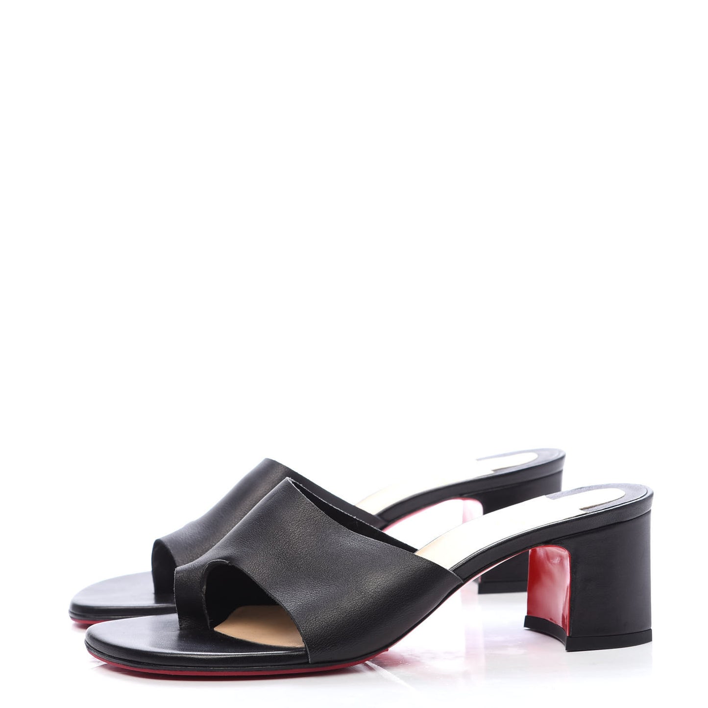 Calfskin Viberta 55 Mule 39 Black