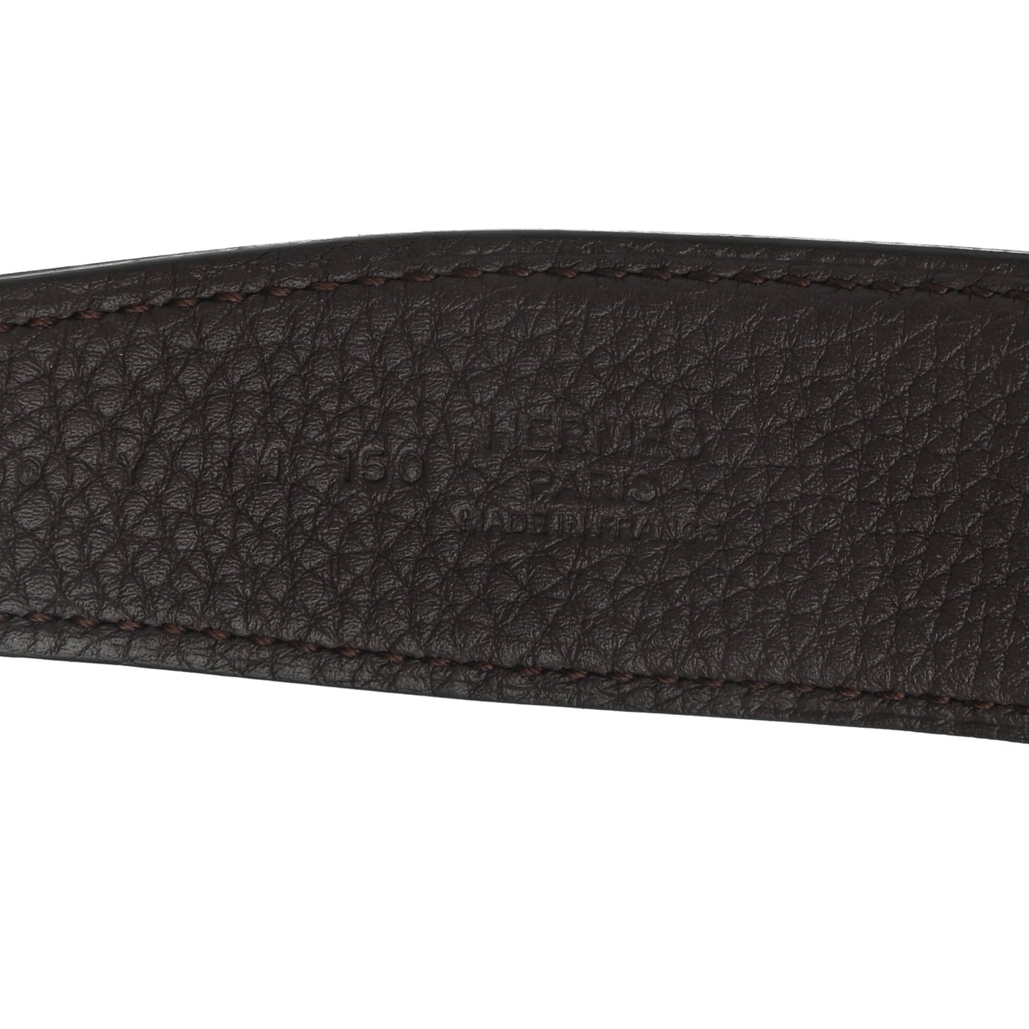 135 Togo 32mm H Belt 90 Black Chocolate