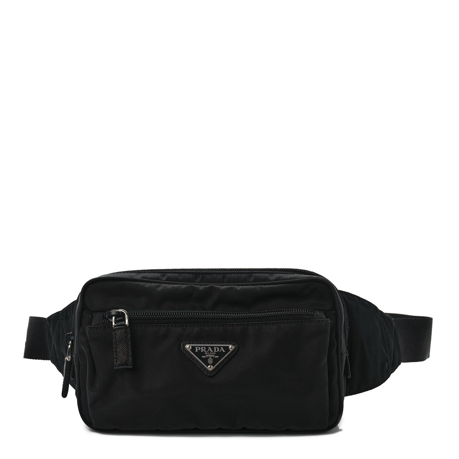 Prada Re-Nylon Saffiano Belt Bag Black 1 of 8