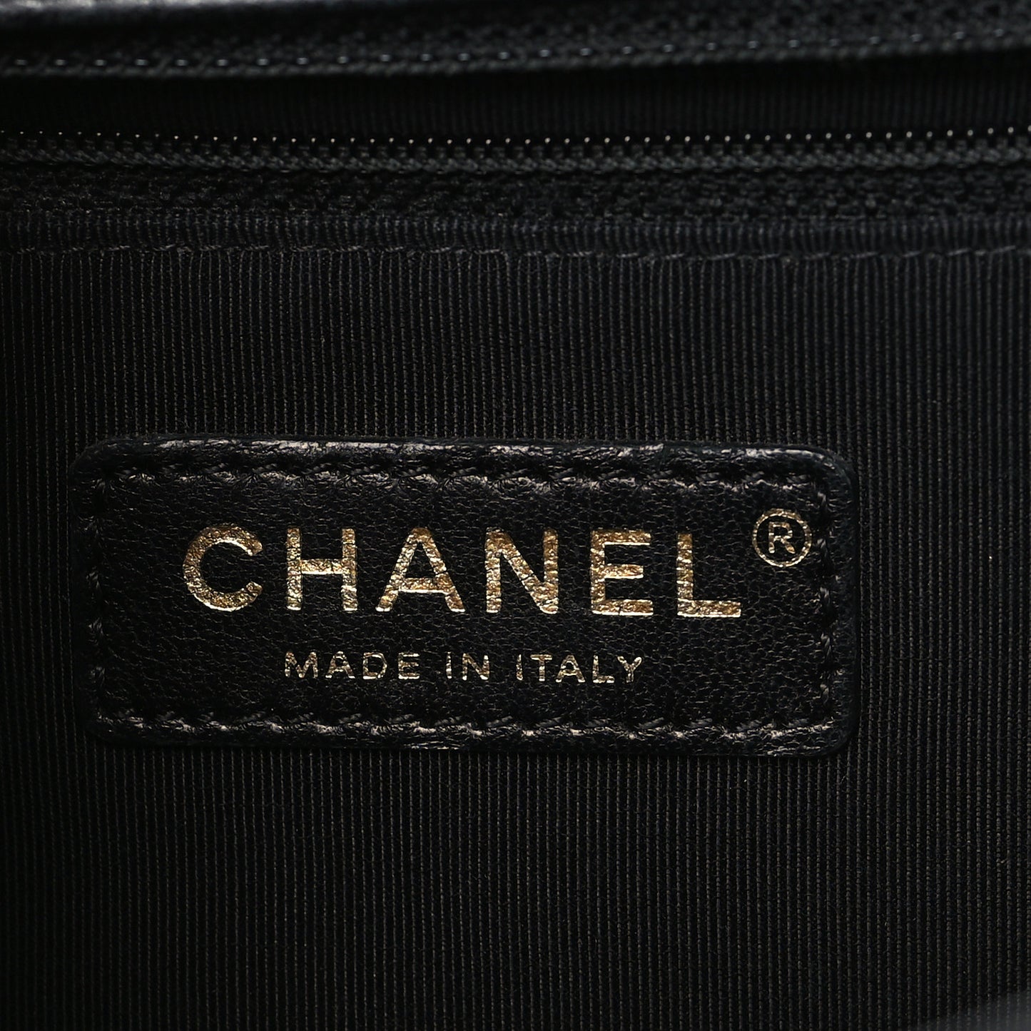 Lambskin Quilted New Medium Boy Flap Black