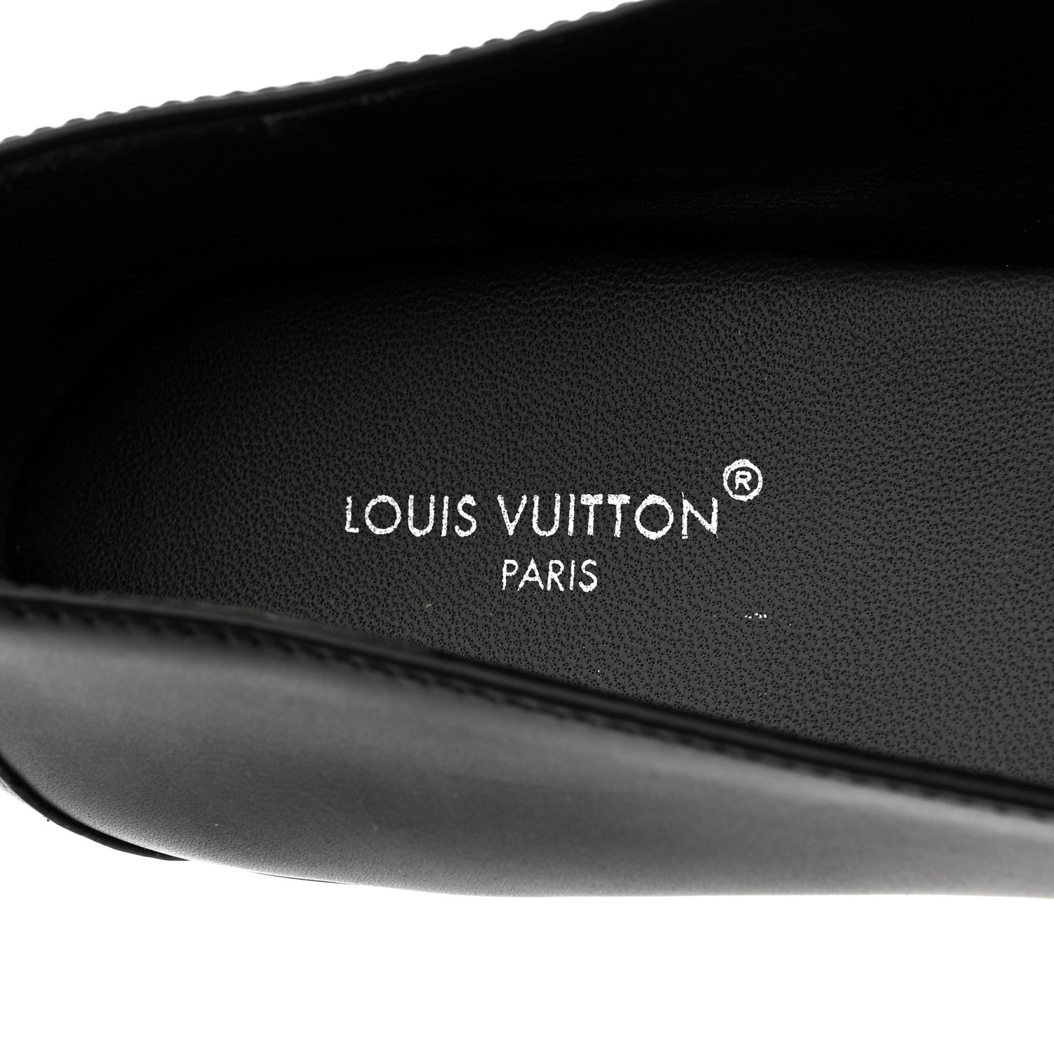 Louis Vuitton Smooth Calfskin Capri Loafers 40 Black 6 of 9