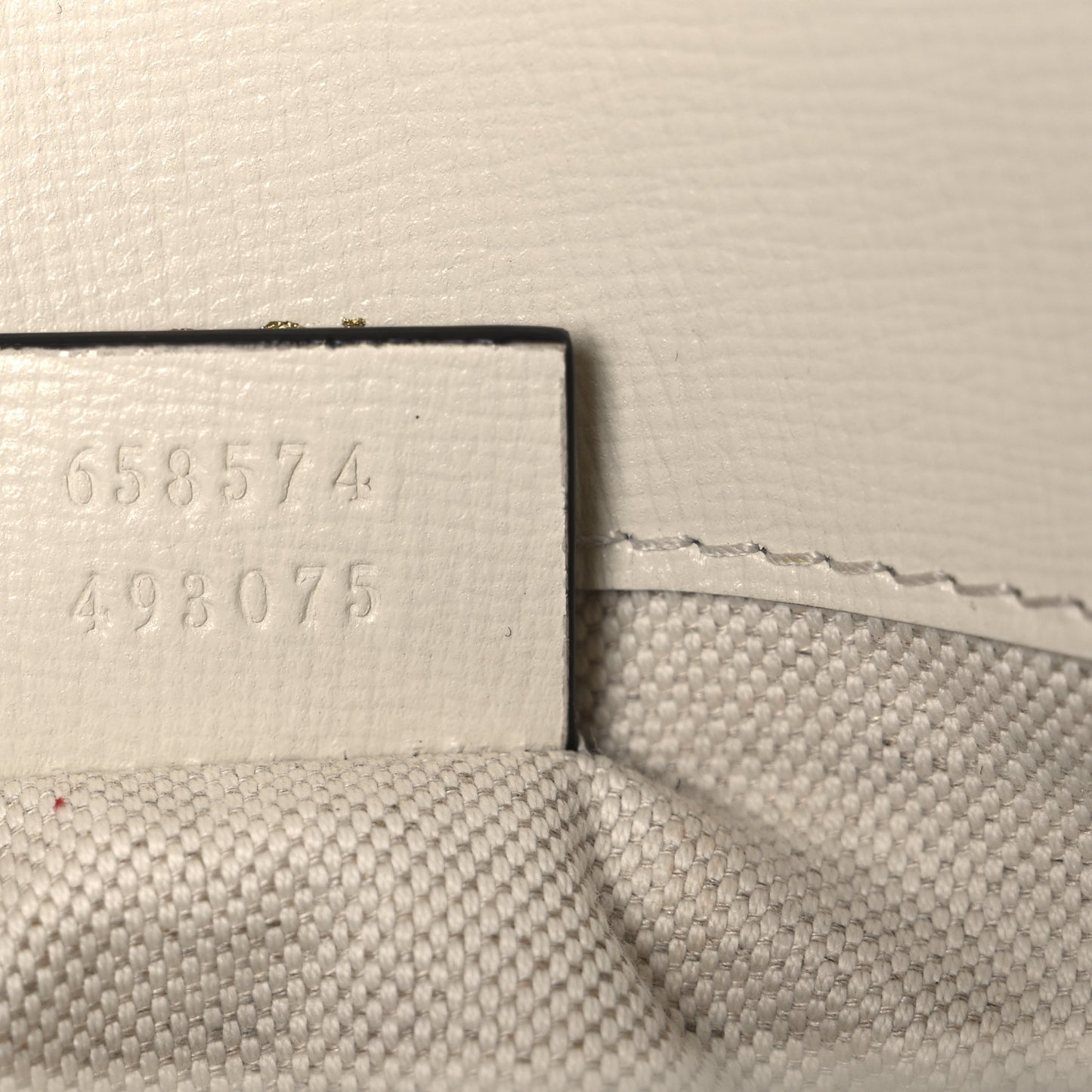 GG Supreme Monogram Web Mini Horsebit 1955 Shoulder Bag Beige Mystic White