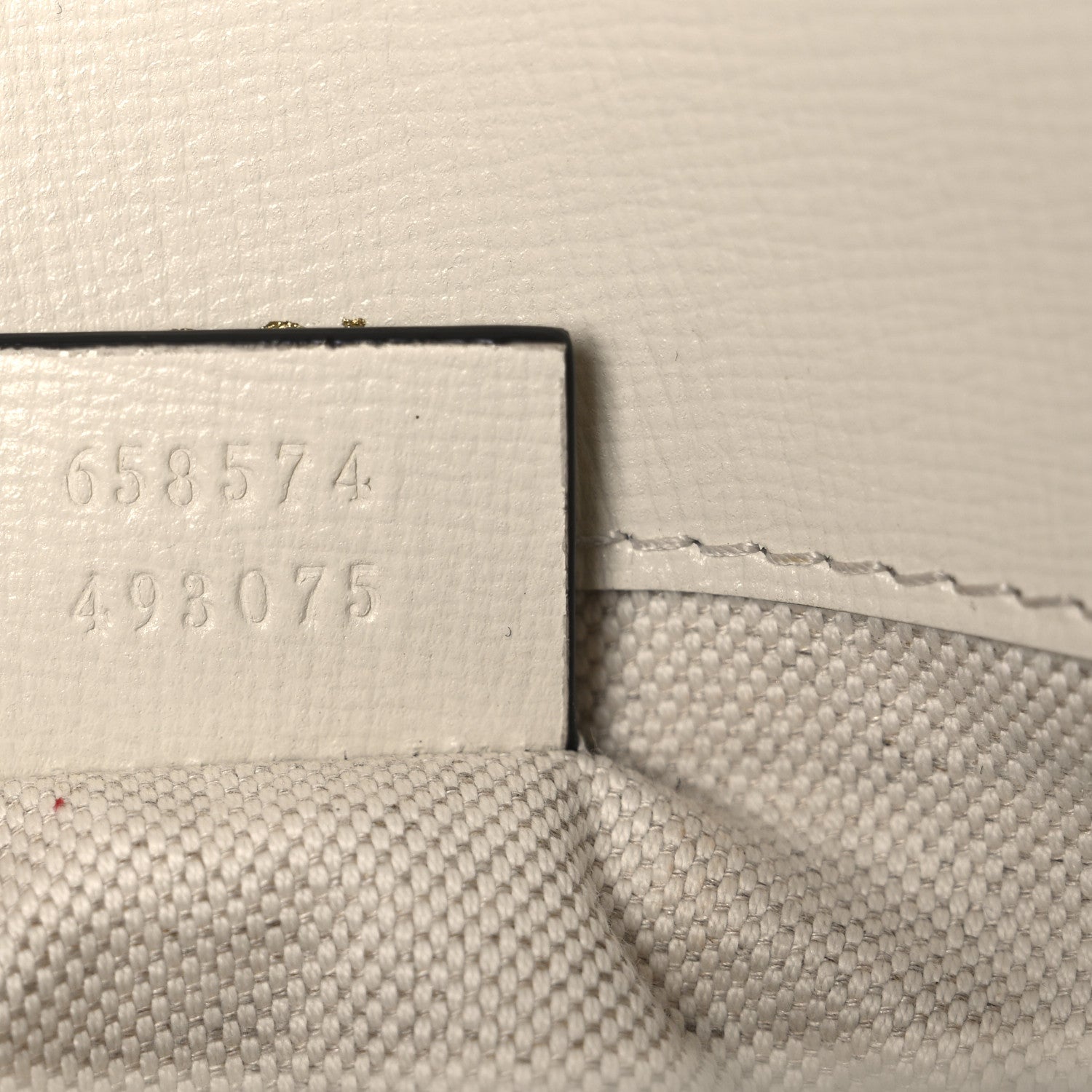 Gucci GG Supreme Monogram Web Mini Horsebit 1955 Shoulder Bag Beige Mystic White 7 of 11