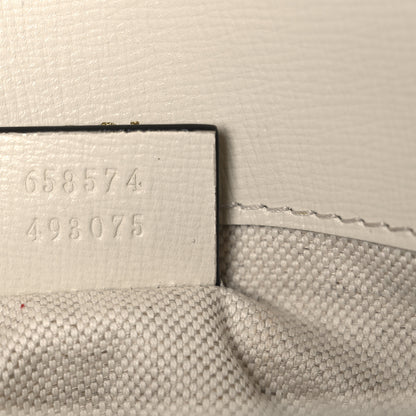 Gucci GG Supreme Monogram Web Mini Horsebit 1955 Shoulder Bag Beige Mystic White 7 of 11