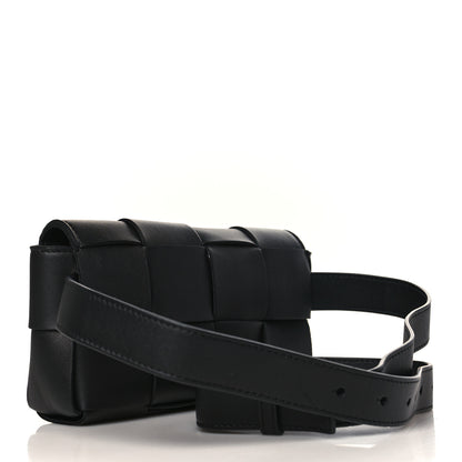Bottega Veneta Nappa Maxi Intreccio The Belt Cassette Bag Black 3 of 9