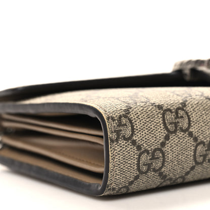 Gucci GG Supreme Monogram Mini Dionysus Chain Wallet Beige Taupe 9 of 12