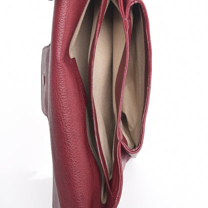 Givenchy Sugar Goatskin Medium Antigona Envelope Clutch Burgundy 5 of 7