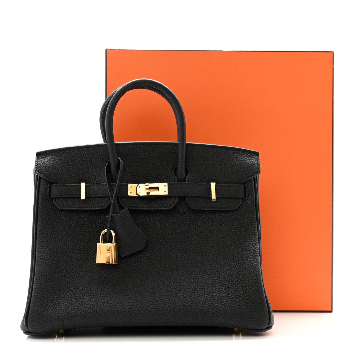 Hermes Togo Birkin 25 Black 13 of 13