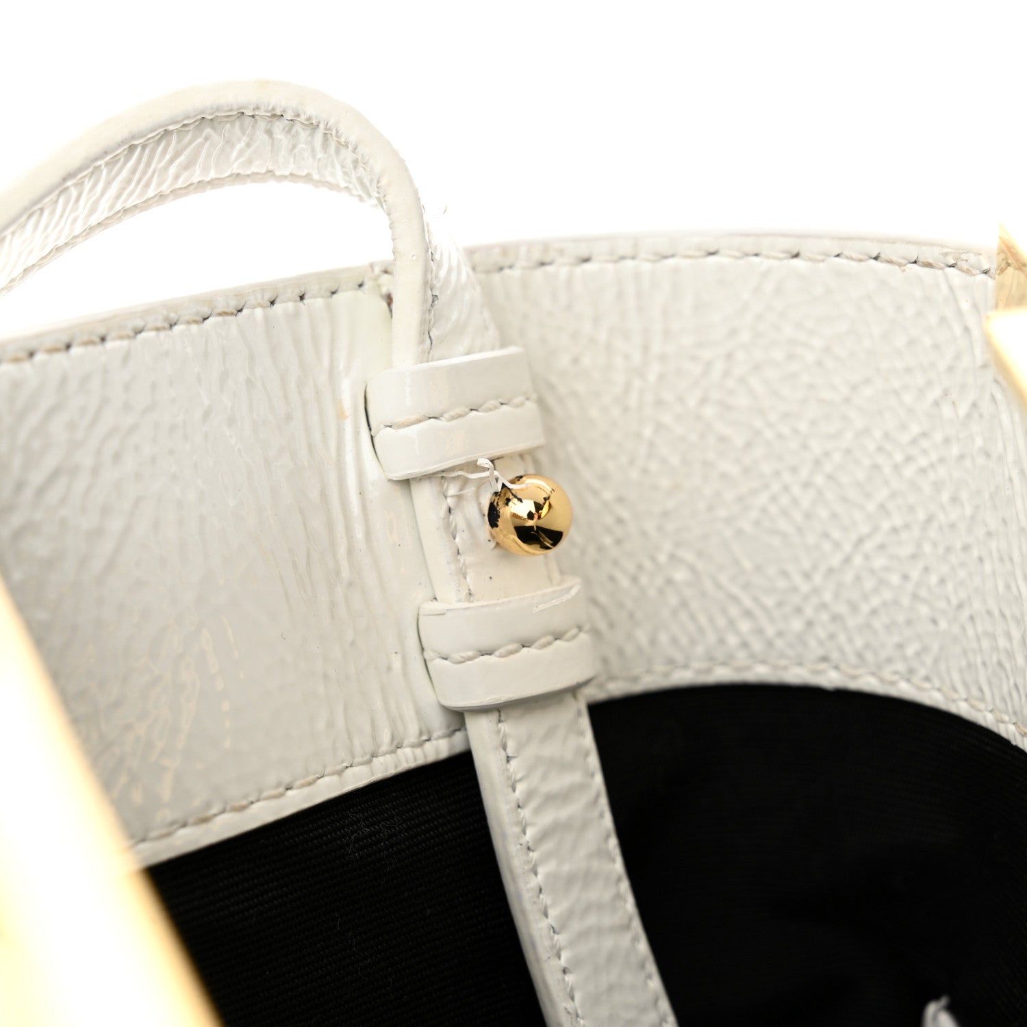 Khaite Patent Calfskin Etta Crossbody White 10 of 16
