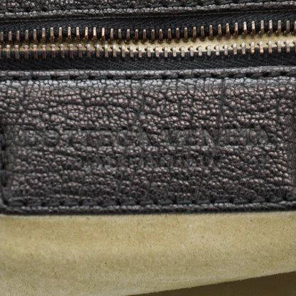 Bottega Veneta Woven Goatskin Matita East West Belly Bag Nero 6 of 7