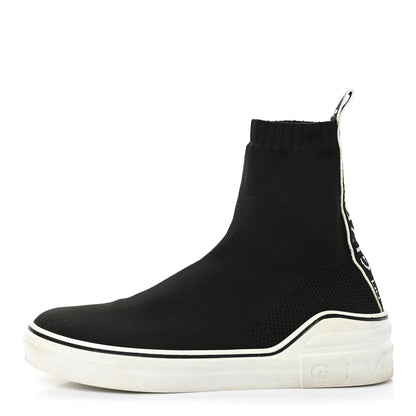 Givenchy Technical Canvas Knit Mens George V Sock Sneakers 41 Black 1 of 6