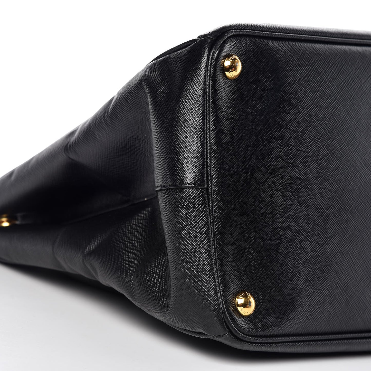 Saffiano Lux Large Tote Black