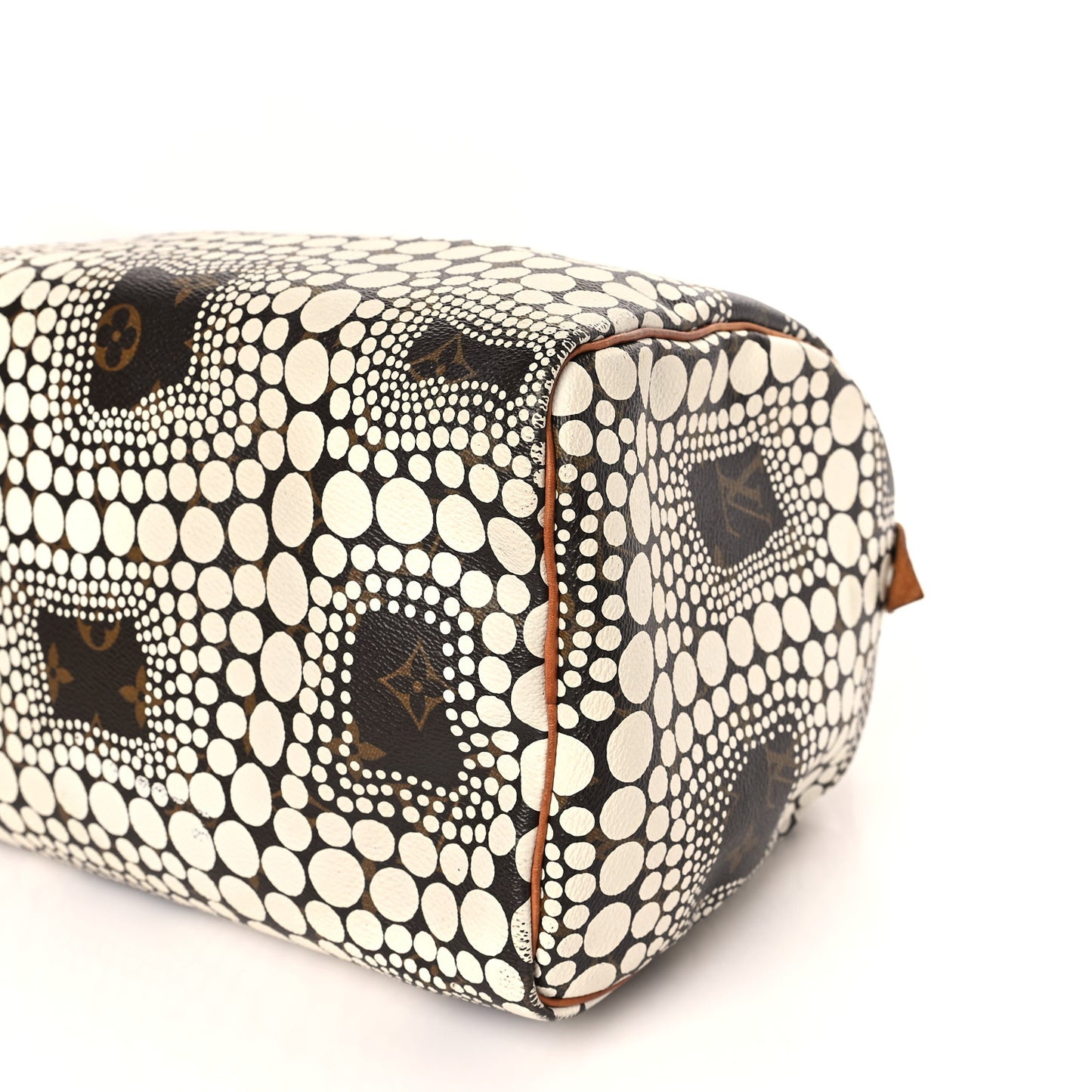 Monogram Kusama Town Speedy 30 White