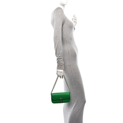 Marc Jacobs Calfskin Mini The J Marc Shoulder Bag Fern Green 2 of 12