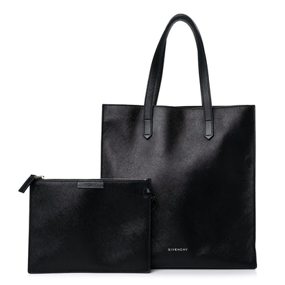 Givenchy Textured Coated Canvas Medium Stargate Shopper Tote Black 1 of 27