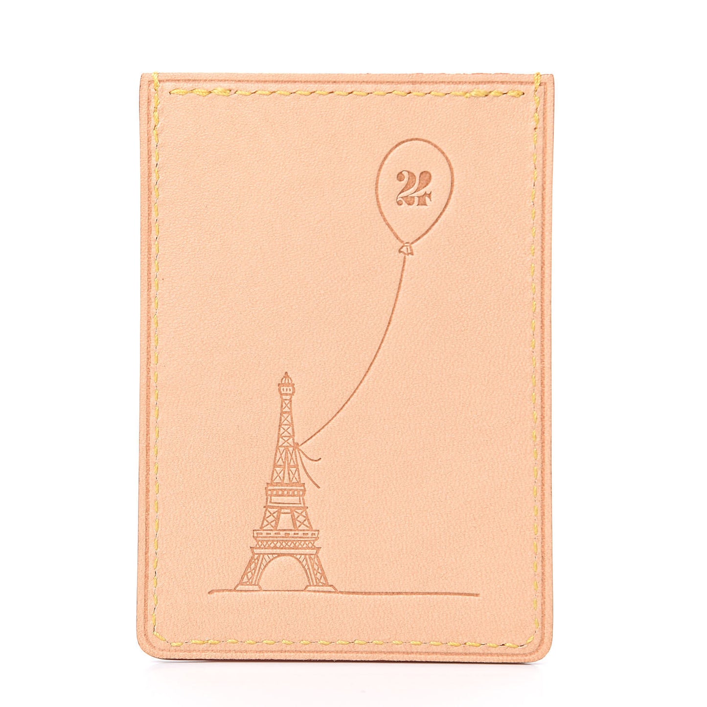 Vachetta Eiffel Tower Card Holder