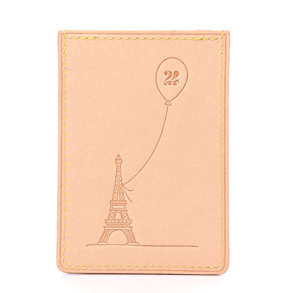 Louis Vuitton Vachetta Eiffel Tower Card Holder 4 of 6