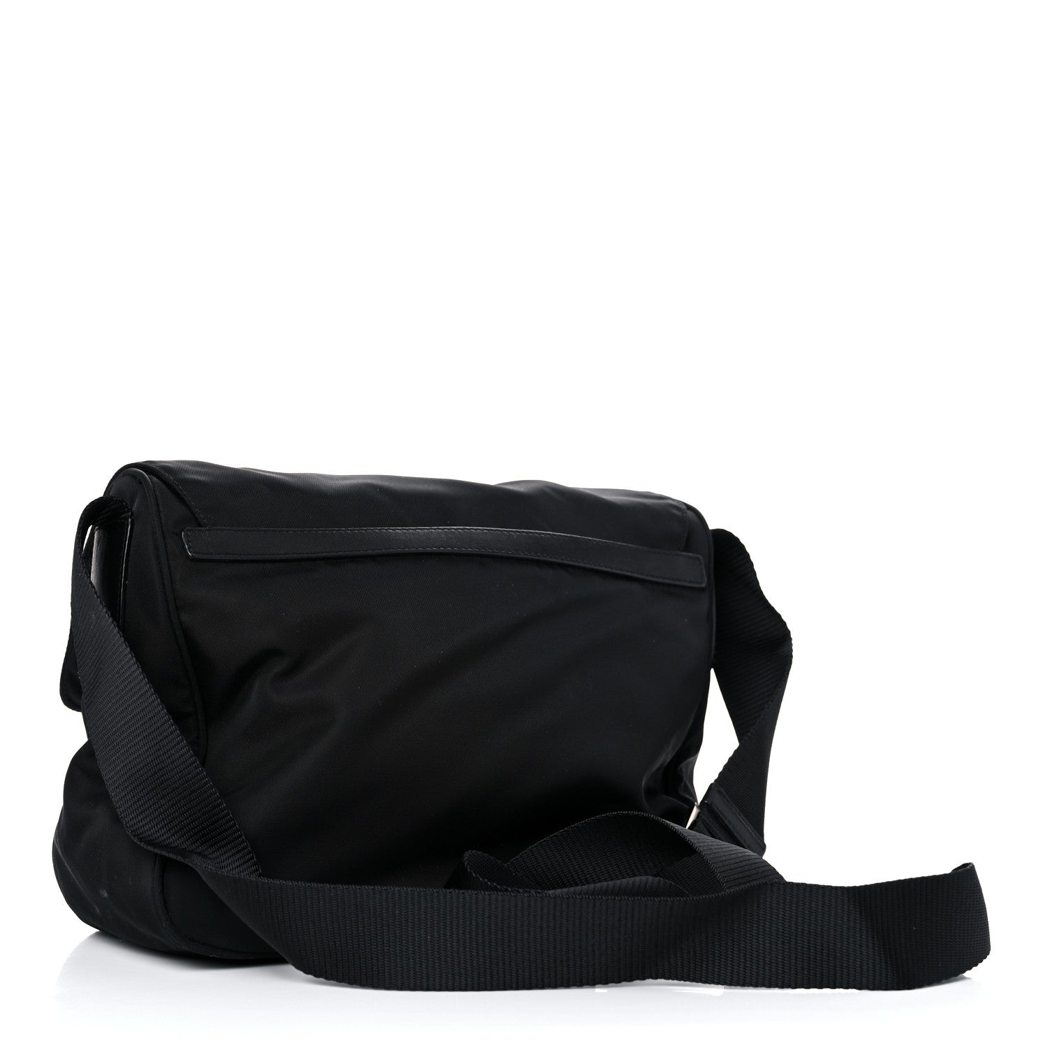 Prada Nylon Vela Messenger Bag Black 2 of 16