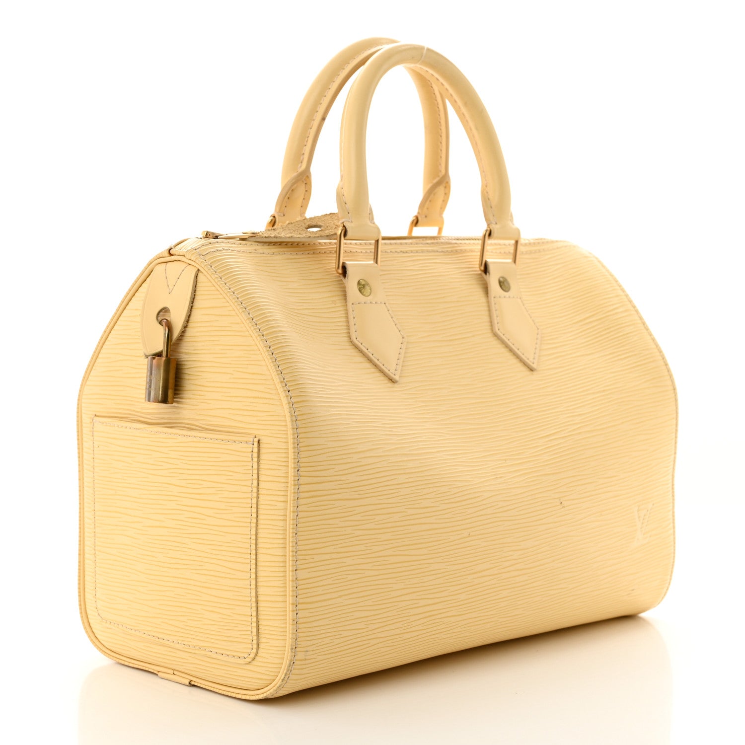 Louis Vuitton Epi Speedy 25 Vanilla 3 of 17