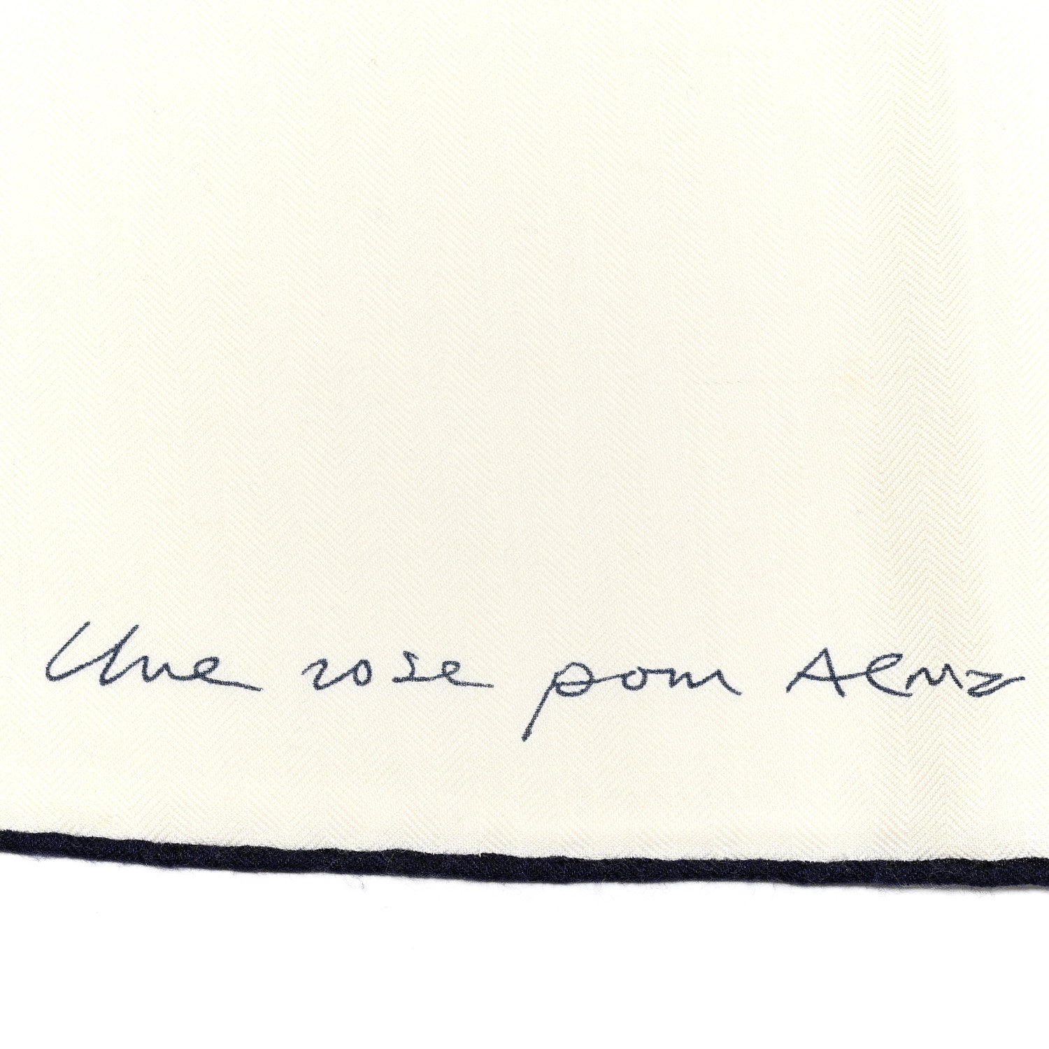 Hermes Cashmere Silk Une Rose Pour Alma Shawl 140 3 of 7