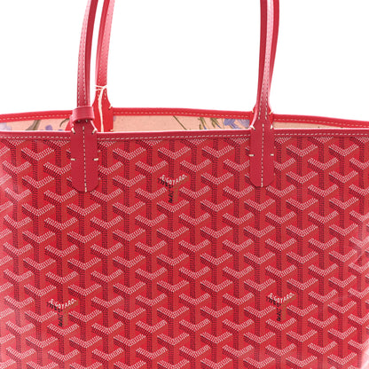 Goyard Goyardine Le Jardin Saint Louis PM Fuchsia 9 of 11