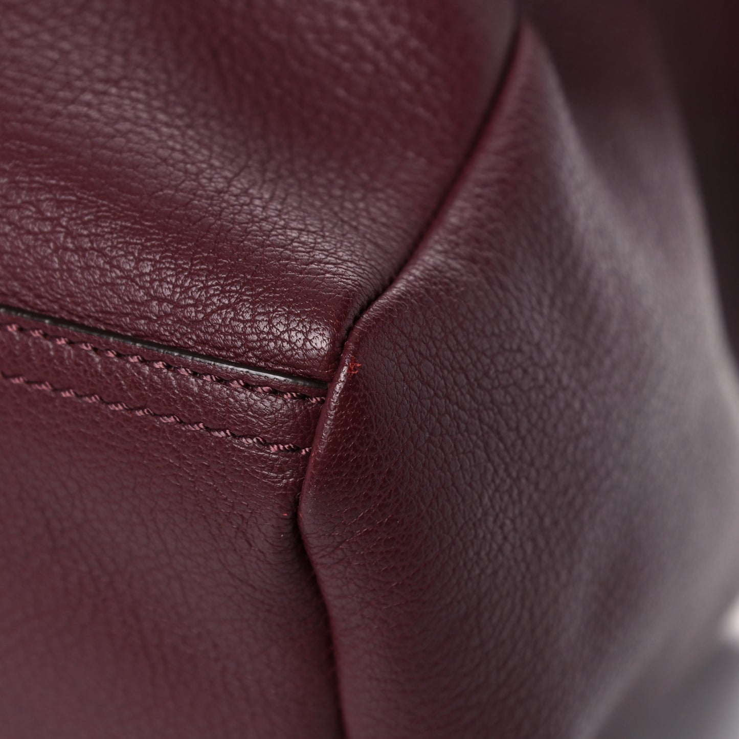Sugar Goatskin Medium Pandora Oxblood