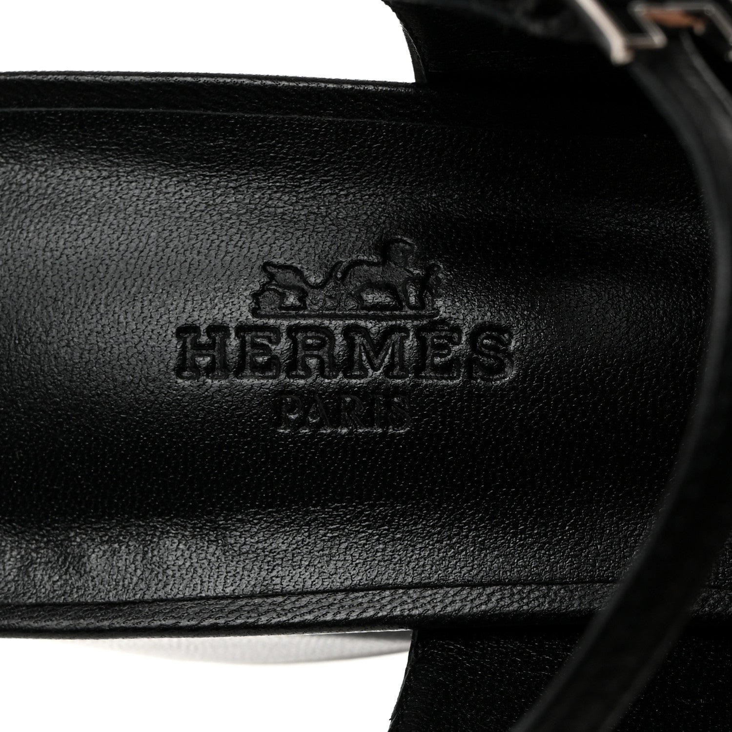 Hermes Goatskin Jackie 50 Pumps 38 Black 6 of 8