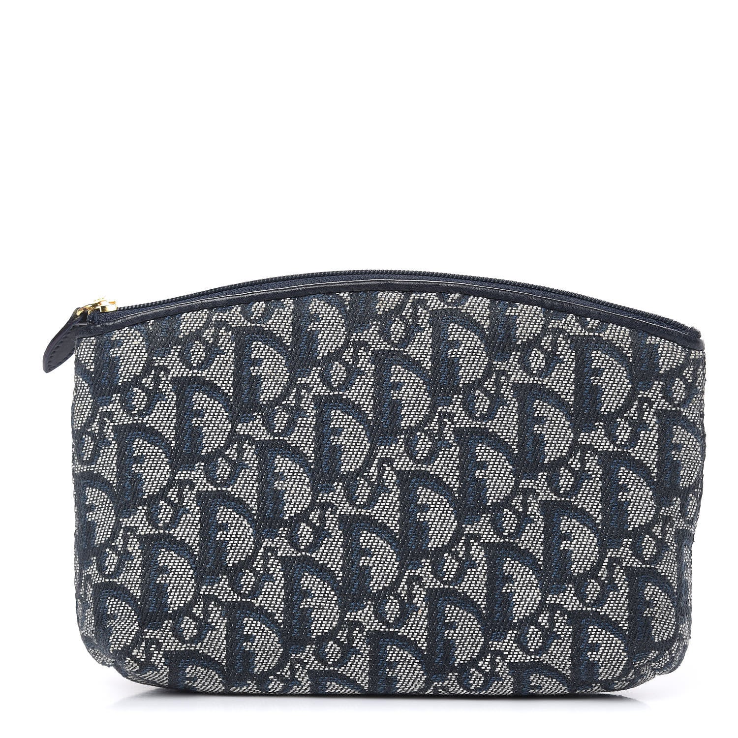 Christian Dior Monogram Cosmetic Case Blue 1 of 10